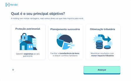 Descreva seu perfil e objetivos