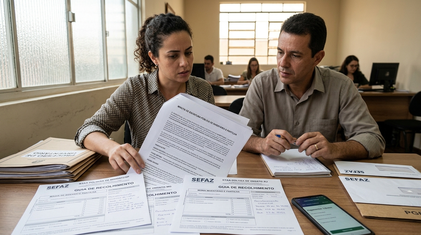ITCMD em aberto após a partilha: 5 opções para quitar