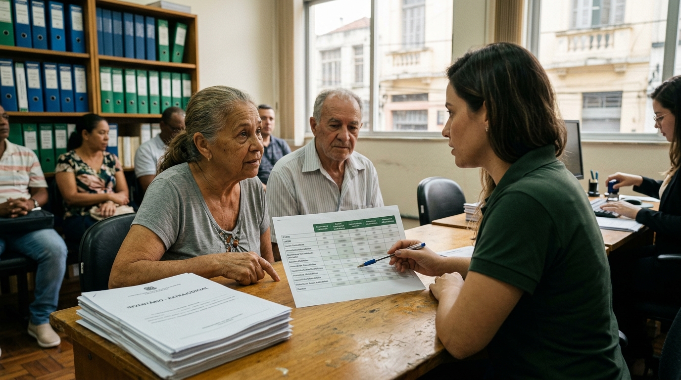 Quem financia inventário sem entrada no Brasil em 2026